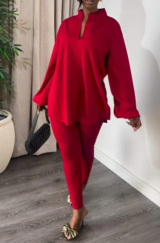 Top Tights Fashion Temperament Twinset