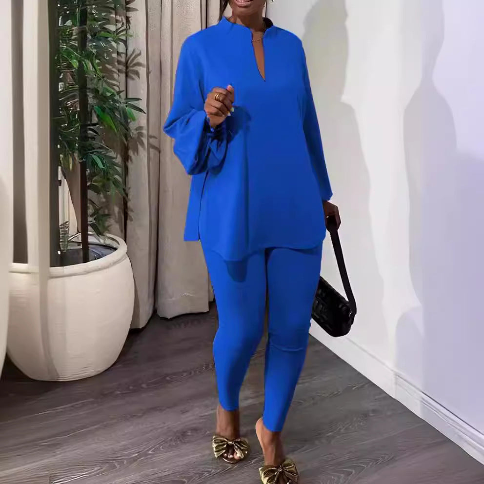 Top Tights Fashion Temperament Twinset