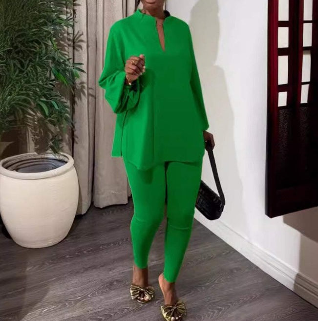 Top Tights Fashion Temperament Twinset