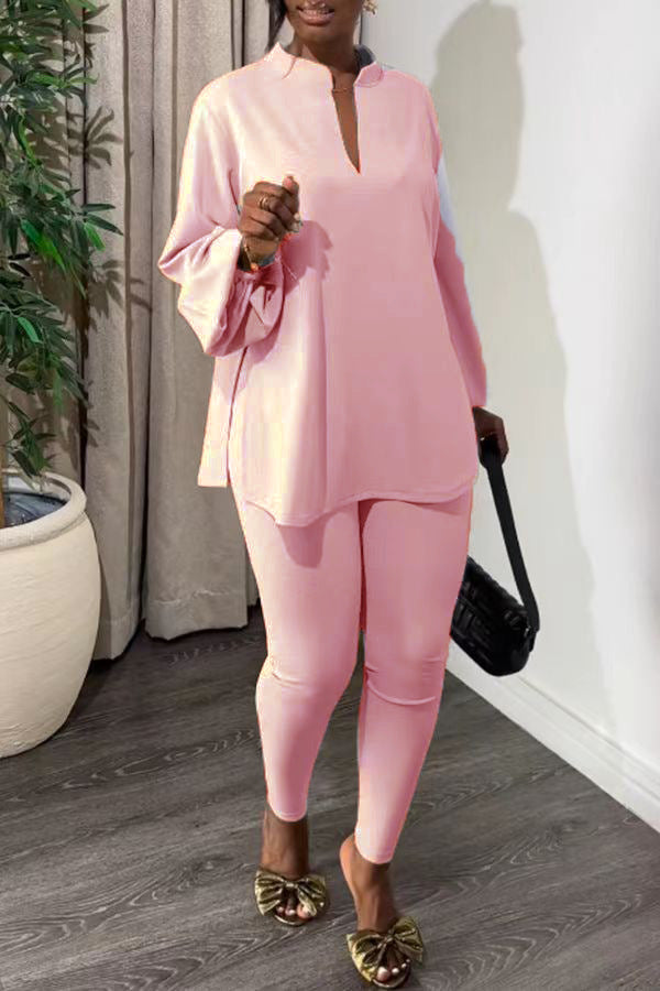 Top Tights Fashion Temperament Twinset