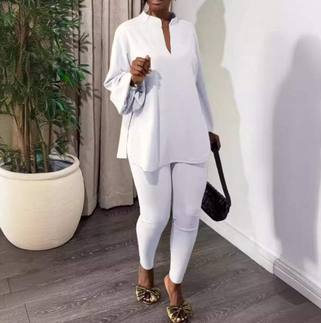 Top Tights Fashion Temperament Twinset